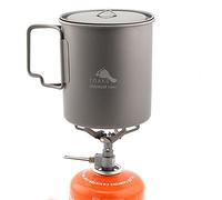 TOAKS Pot en titane de 750 ml et poêle BRS 3000T - Ensemble combiné