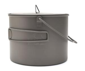 TOAKS Titanium 1300ml Pot With Bail Handle - Mixte - Gris - taille Unique- modèle 2026