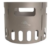 TOAKS Titanium 750ml Pot+siphon Alcohol Stove+windscreen Stand - Mixte - Gris - taille Unique- modèle 2026
