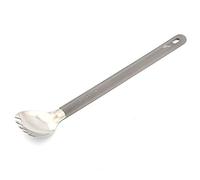 TOAKS Titanium Long Handle Spoon with Polished Bowl by (SLV-14)