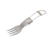 TOAKS ultralger extrieur de vaisselle de titane Couverts Couverts Fourchette et cuillre, SLV09