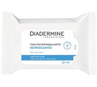 Diadermine Lingettes démaquillantes rafraîchissantes pour peaux normales à mixtes 25 pièces