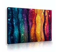 TOANGWALL Affiche en toile malles courbes peinture Bull Dots modernes illustrations art mural petites brindilles œuvres paysagères pour le couloir décoration du bureau 70x100cm