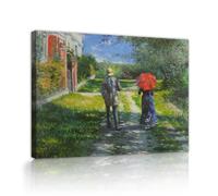 TOANGWALL Caillebotte Impressionnisme Art mural Route Montante 85x100cm