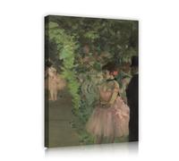 TOANGWALL Danseuses coulisses Toile Impression Edgar Degas 80x95cm