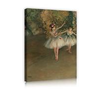 TOANGWALL Edgar Degas Peinture toile Ballet Danse élégante 50x60cm