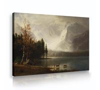 TOANGWALL Estes Park Albert Bierstadt Lac Montagne pour Café