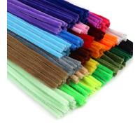 TOAOB 200 pcs Fil Chenille Tiges de Fils Chenille Colorés Cure Pipes