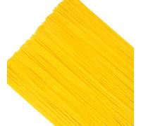 TOAOB 200pcs Cure Pipes Jaune Doré Pâle Fils Chenille 6mm x 300mm Tige de Chenille Assorties Cleaners Crafts Set pour DIY Artisanat Décorations Fournitures Loisirs Creatifs