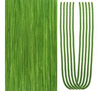 TOAOB 50 pcs Cure Pipes Vert Armée Clair Fil Chenille 60 cm de Longueur Tige de Chenille 0.6 cm de Diamètre Cleaners Crafts Set pour Décorations Fournitures Loisirs Creatifs et Bricolage Artisanat
