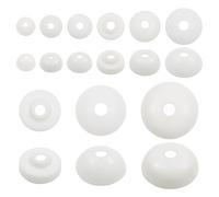 TOAOB 90 Pcs Rondelles pour Sécurité de Yeux 9 mm à 30 mm en Plastique pour Fabrication de Peluches et Artisanat de Bricolage