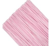 TOAOB Fil Chenille 100pcs Tiges de Fils Chenille Rose Pâle Cure Pipes Cleaner Couleurs Assorties Cleaners Crafts Set 6mm x 300mm pour DIY Artisanat Décoration Fournitures Loisirs Creatifs