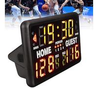 Toard de Score de Basket-Ball LED avec Minuterie, Gardien de Score de Tableau de Bord sur Table, Luminosité de 800 Mcd Et Distance de Visualisation de 328 Pieds pour Pingpong