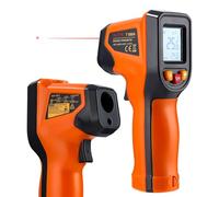 Toaren Thermomètre Infrarouge Laser, -50 ℃~600 ℃ Pistolet de Température Sans Contact Thermomètres à Infrarouges avec Eclairage LCD, pour Cuisine Cuisson, Industrie, Barbecue (pas pour l'homme)