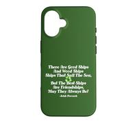 Toast d'amitié Irlandaise Good Ships Lucy Clover Best Buddy Coque pour iPhone 16