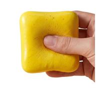 Toast Fidget Toy - Slow Rebound Stress Relief, Calm Toy with Daily Use, Realistic Bread Texture, Soft Memory, Focus Relaxation Gadget for Stocking Stuffers Christmas Girls Boys Adults