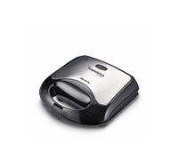 Ariete Gril électrique Toast & Grill Easy – 308 cm² – Plaques rayées antiadhésives