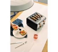 TOAST RETRO - Grille-pain À Fentes Larges Noir