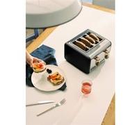 TOAST RETRO - Grille-pain à fentes larges - Noir G