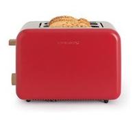 TOAST RETRO - Grille-pain à fentes larges - Rouge Rouge G