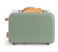 CREATE Grille-pain TOAST RETRO à fentes larges – Sauge Sable G