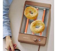 TOAST STUDIO FLAT - Grille-pain Horizontal En Acier Inoxydable Avec 3 Résistances Moka