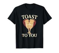 Toast To You Vêtements de cuisine Toast Toast au champagne T-Shirt