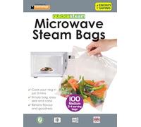 Toastabags Lot de 100 Sacs à Vapeur pour Micro-Ondes 21 x 16,5 x 1,75 cm