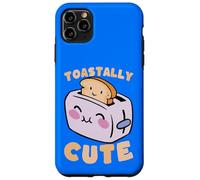 Toastally Cute Kawaii Toaster Pain Pun Design Coque pour iPhone 11 Pro Max