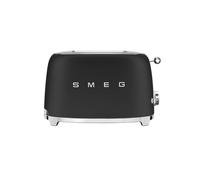 Grille-pain Smeg TSF01 2 fentes Toaster Noir mat Noir mat H