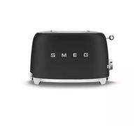 Toaster 2 tranches Grille pain Années 50 SMEG Noir Mat