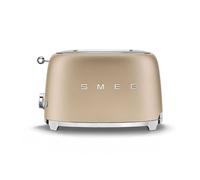 Toaster 2 tranches Grille pain Années 50 SMEG Or mat