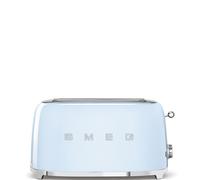 Smeg Grille-pain 4 tranches TSF02 bleu clair LxHxP 41x20,8x21,5cm