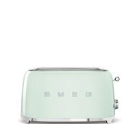Smeg 50's Style TSF02PGEU - Grille-pain - 4 tranche - 2 Emplacements - vert pastel