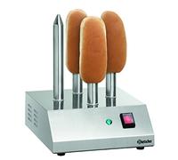 Chauffe Pain 4 plots Toaster à Hot Dog Bartscher Multicolore G