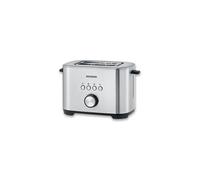 Severin Grille-pain AT2620 – Fonction bagel, 2 tranches, 7 niveaux de dorage – Inox