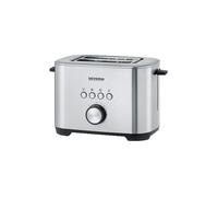 Severin Grille-pain AT2620 – Fonction bagel, 2 tranches, 7 niveaux de dorage – Inox