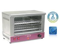 Toaster Professionnel 505 x 250 x 80 mm 2 étages Large Sofraca NC