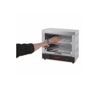 Toaster Professionnel avec 6 Pinces à Sandwich 3 Kw