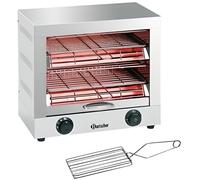 Toaster Professionnel - Bartscher - 2 Grilles - Acier Inoxydable - 3 kW