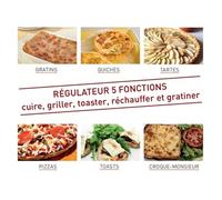 Toaster Professionnel O.Matic master 601 1 étage 490 x 300 mm 230 V