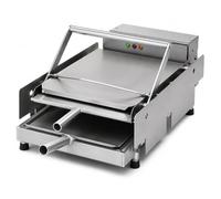 Toaster Professionnel pour Pains à Hamburger 2 Niveaux