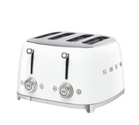 GRILLE PAIN 4 TRANCHES SMEG BLANC TSF03WHEU ESTHÉTIQUE ANNÉES 50