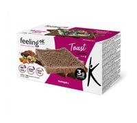 Toasts protéinés saveur CACAO Phase1 FeelingOk Boîte de 160g