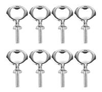 TOATELU : 8 pièces décapsuleurs vierges en acier inoxydable, ensemble de décapsuleurs en métal, décapsuleur à filetage en métal DIY, décapsuleur mural pour la maison