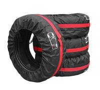 TOATELU Lot de 4 sacs à pneus de voiture imperméables et anti-poussière universels pour pneus de 19-23 pouces, transport et stockage propres (diamètre 80 cm)