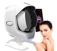 ToayNia Analyse de la Peau du Visage par IA, écran 15,6 Pouces pour la détection et l'analyse de la Peau du Visage, analyseur Intelligent d'hydratation du Visage, Scanner et analyseur Facial