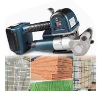 ToayNia Cercleuse électrique, cercleuse électrique portative, cercleuse à Fusion à Chaud Portable, cercleuse alimentée par Batterie, pour Ruban en Acier Plastique/Ruban PP Tout Plastique DD19A