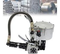 ToayNia Cercleuse métallique Robuste, cercleuse pneumatique intégrée en Acier, Petite cercleuse Portable pour Le pressage de l'acier et du Fer