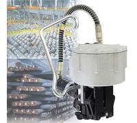 ToayNia Cercleuse pneumatique en Acier, tendeur et Coupe-scelleuse portatif Robuste, cercleuse en Fer intégrée, cercleuse métallique, pour Acier/Bois/Aluminium